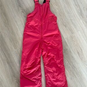 Columbia Kids Snowbibs Pink Overalls